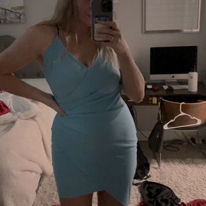 Blue Mini Dress